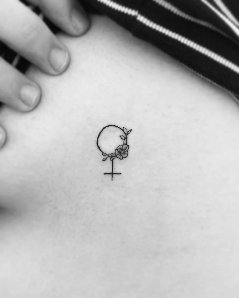 You can tattoo something really tiny