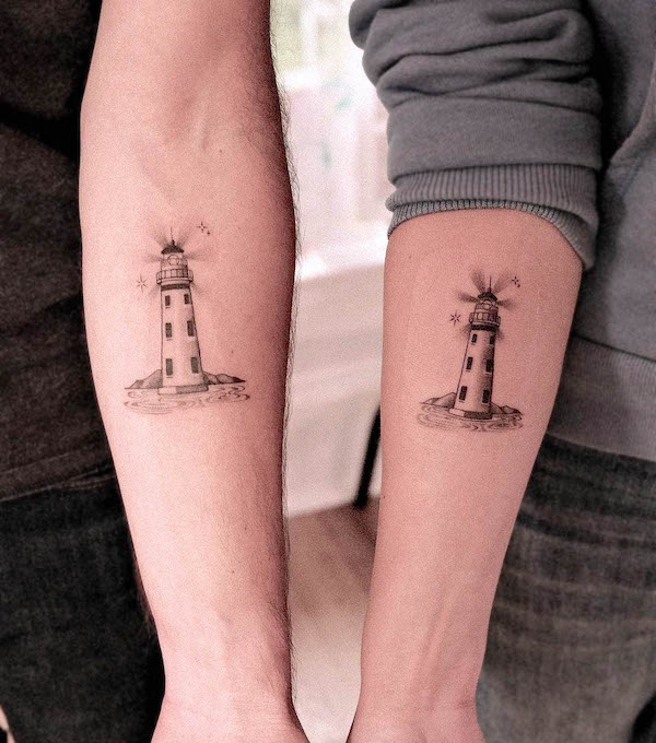 Lighthouse tattoos