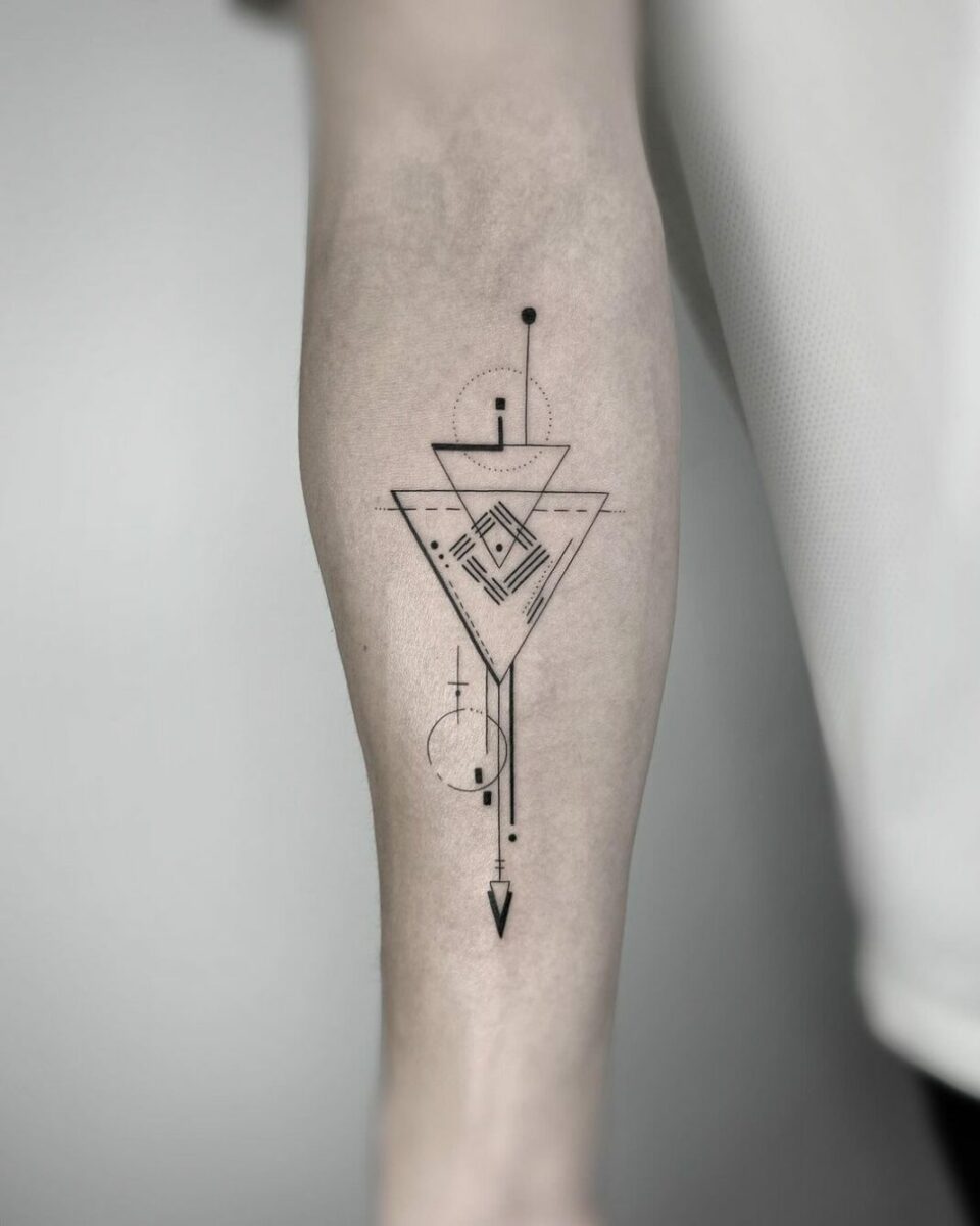 Minimalistic tattoo design