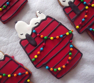 A Charlie Brown Christmas Sugar Cookies from Pink Apron Baker