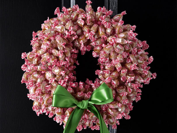 Candy Wreath from Food Network