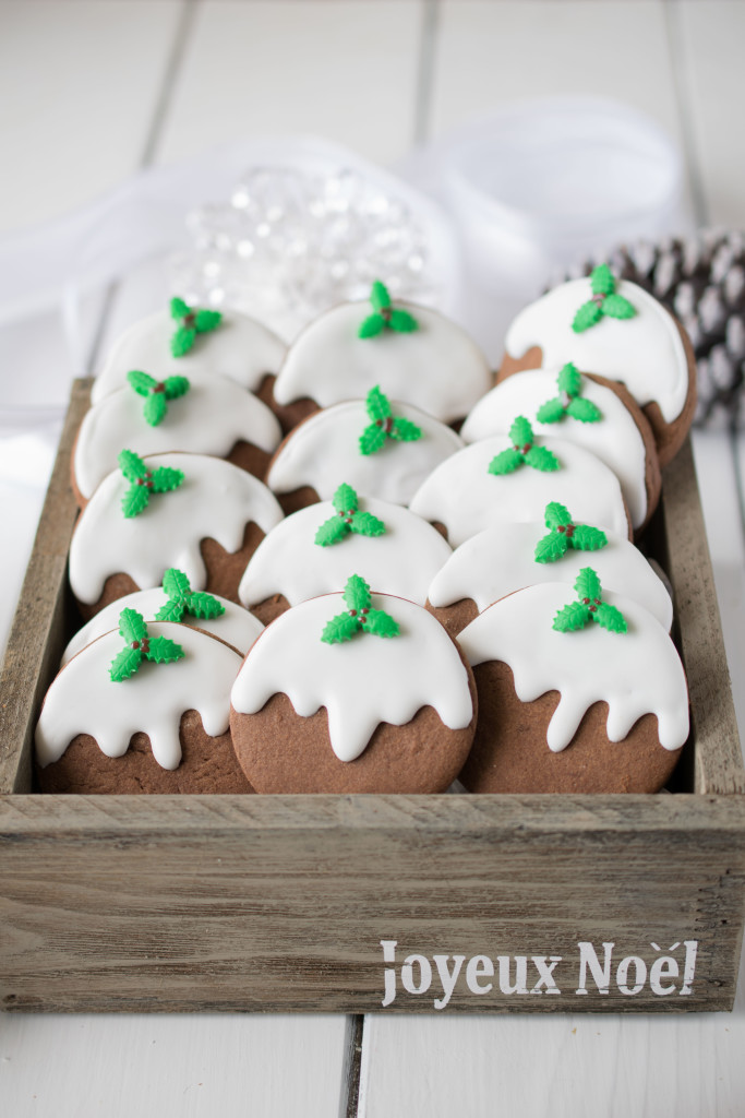 Christmas Pudding Cookies