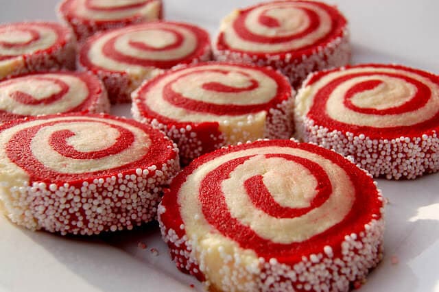 Christmas Swirl Cookies