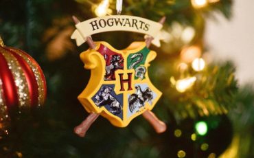 Christmas Tree Ornaments With Harry Potter Style.