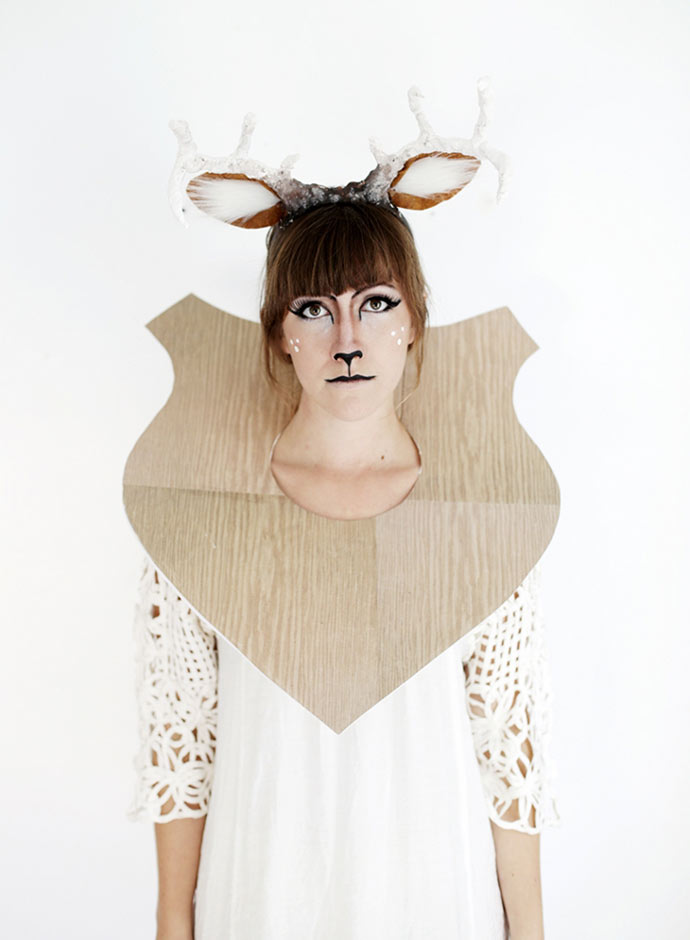 DIY Taxidermy Deer Costume by The Merry Thought