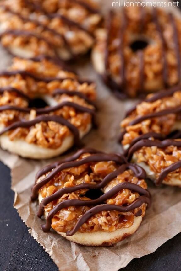 Easy Homemade Samoas by A Million Moments