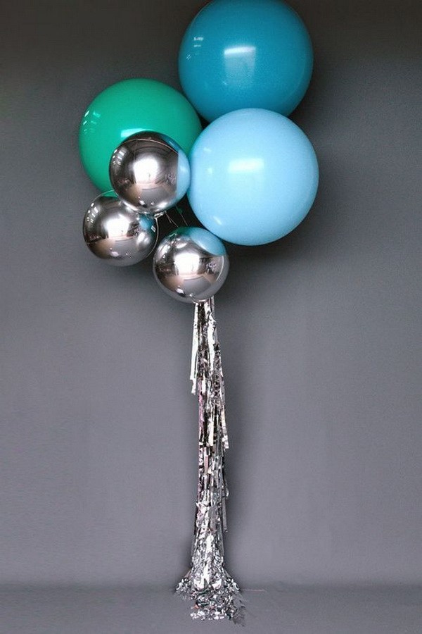 Modern Party Balloons Decoration.