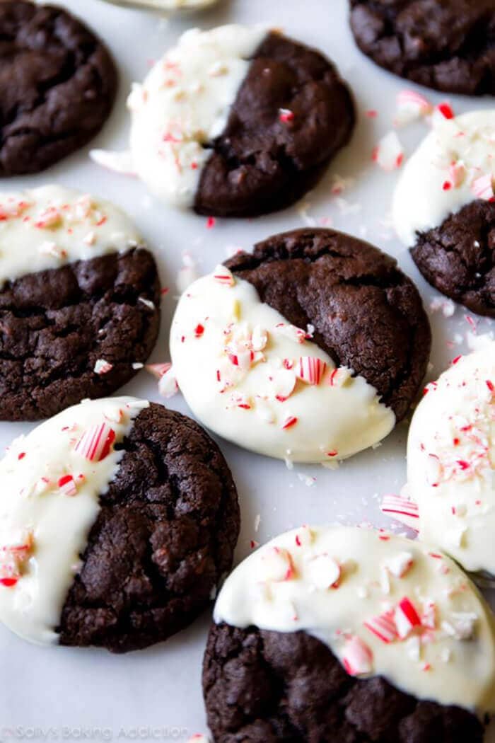 Peppermint Mocha Cookies.