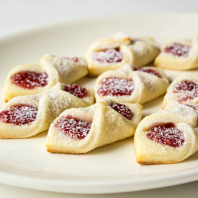 Raspberry Bow Tie Cookies from Beyond the Chicken Coop