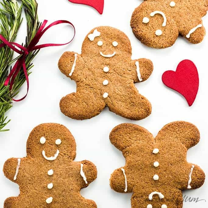 Sugar-free Gingerbread Cookies