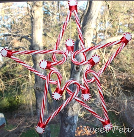 Candy Cane Star from Sweet Pea