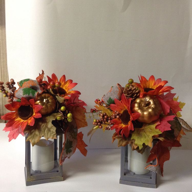 Fall Lantern Decor.