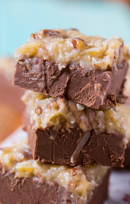 German Chocolate Fudge from Spicy Southern Kitchen