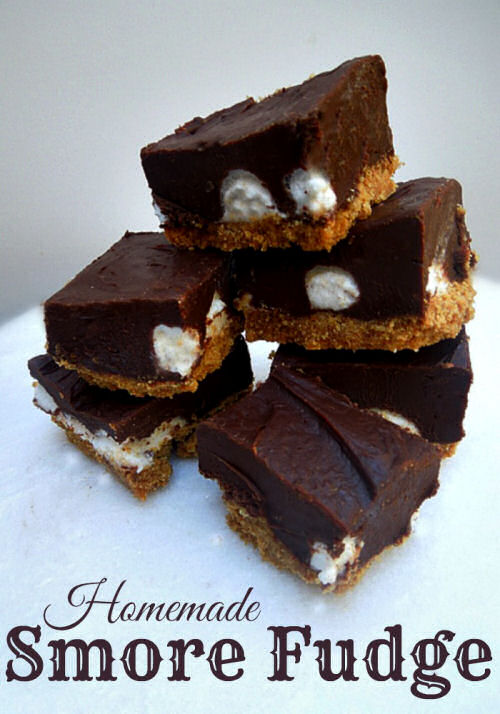 S’mores Chocolate Fudge.