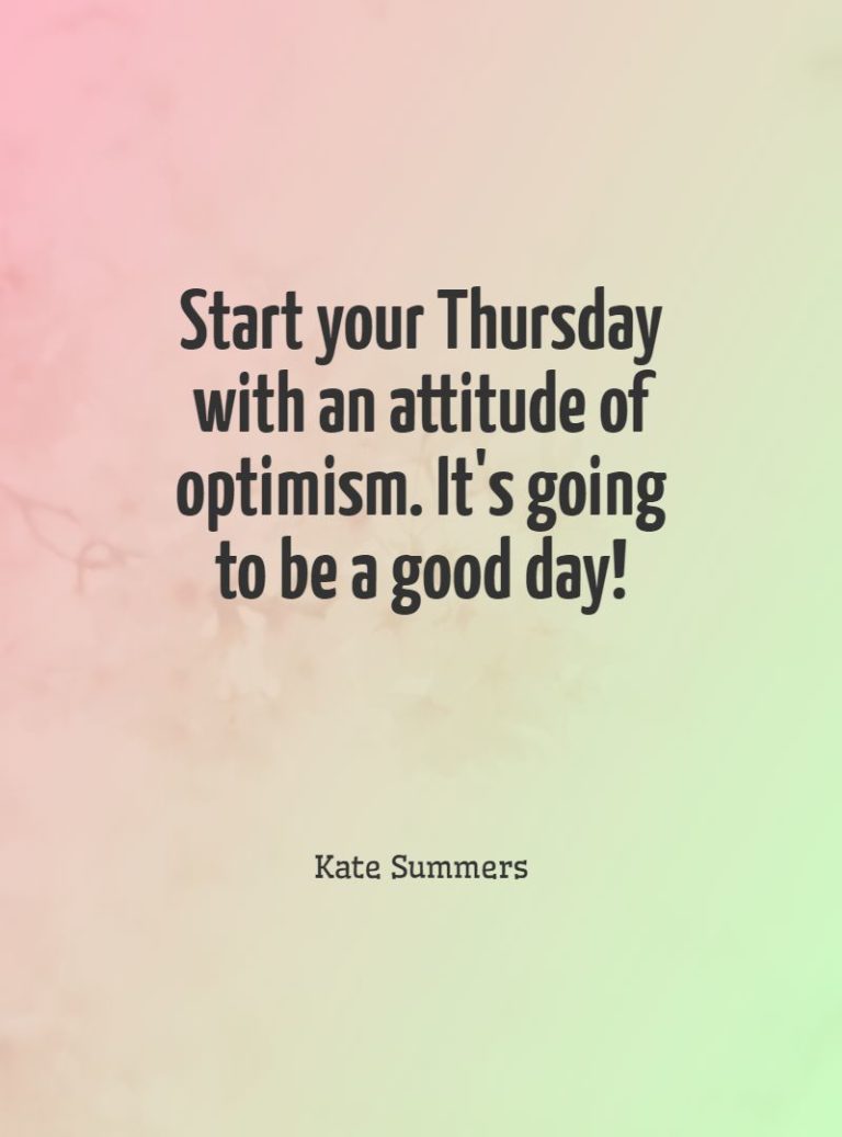 Thursday Motivation Quotes that will make this day the Most Productive ...