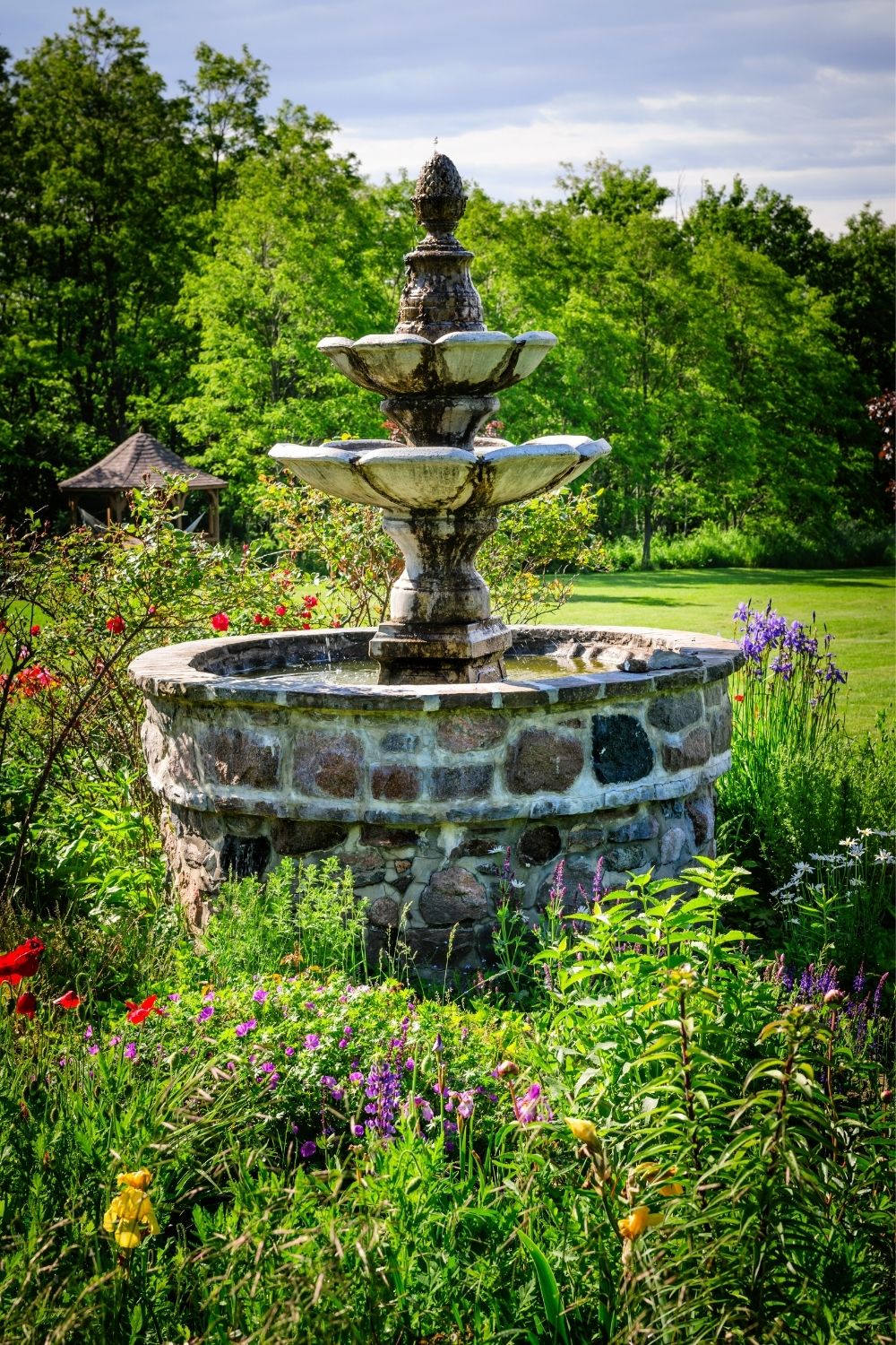 Garden fountains