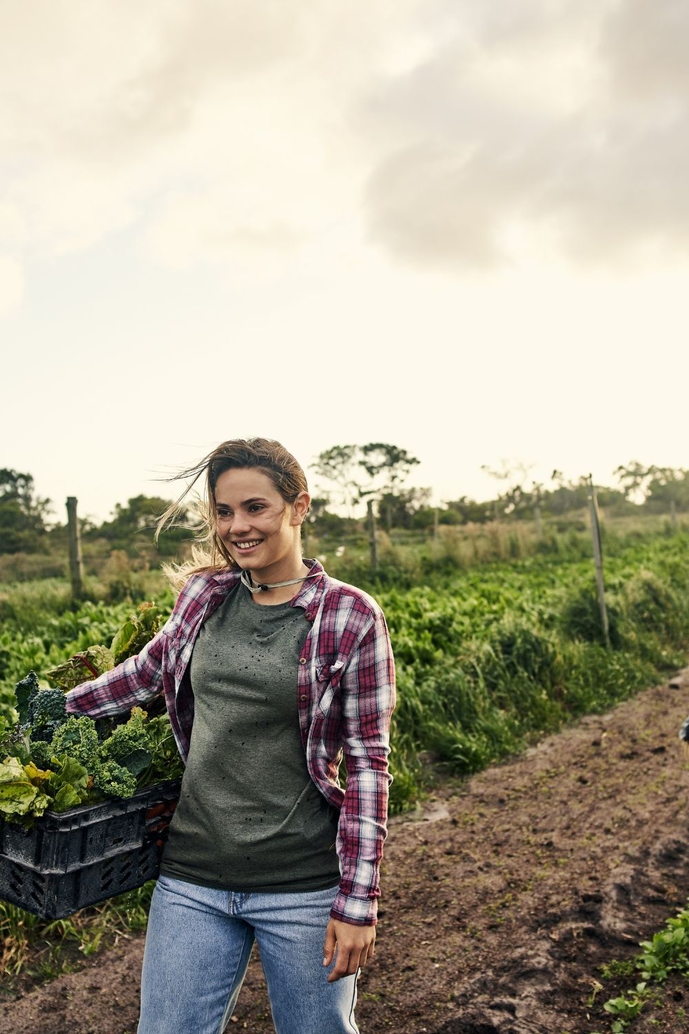 Grow same variety of veggies at a place