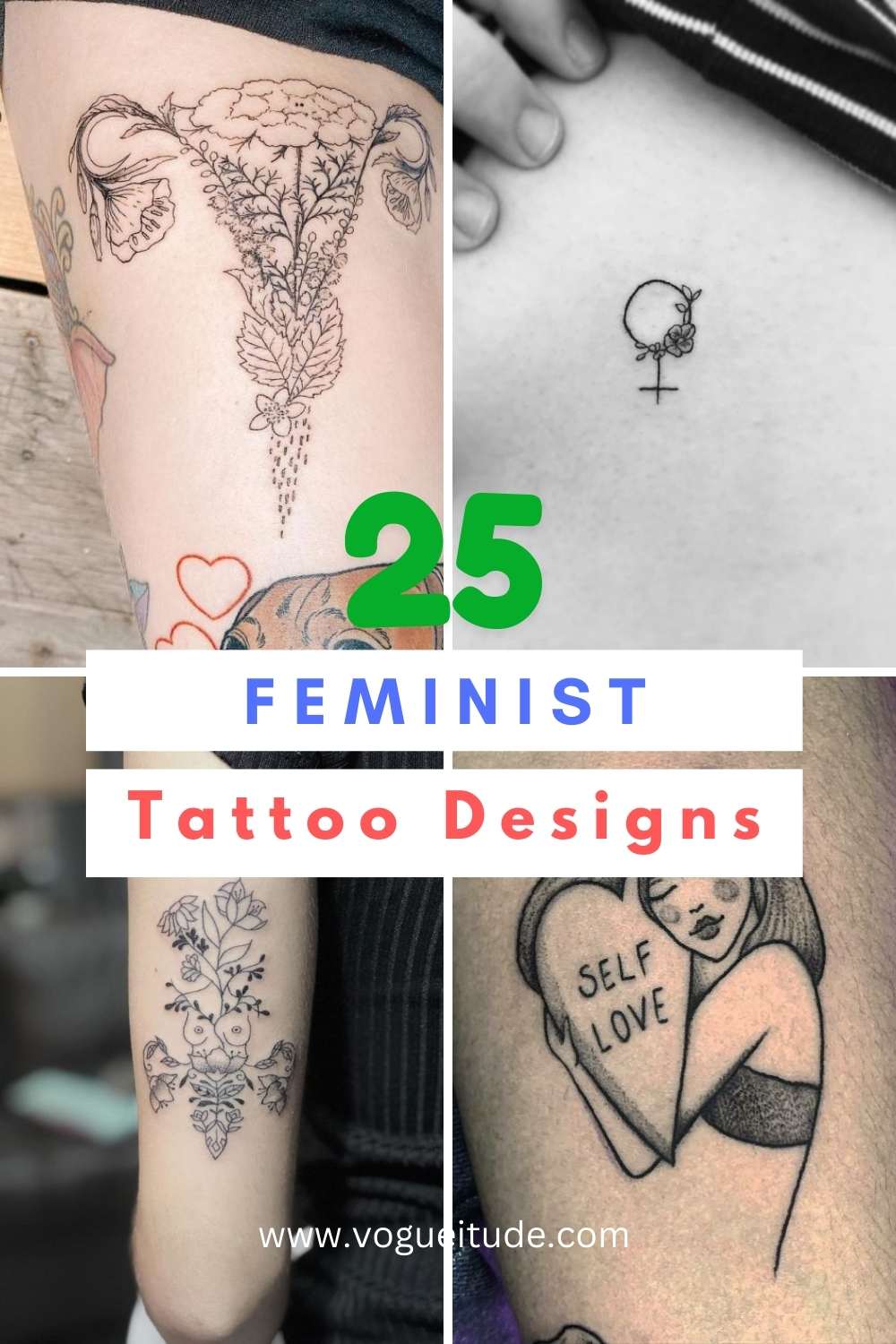 Feminist Tattoo Designs