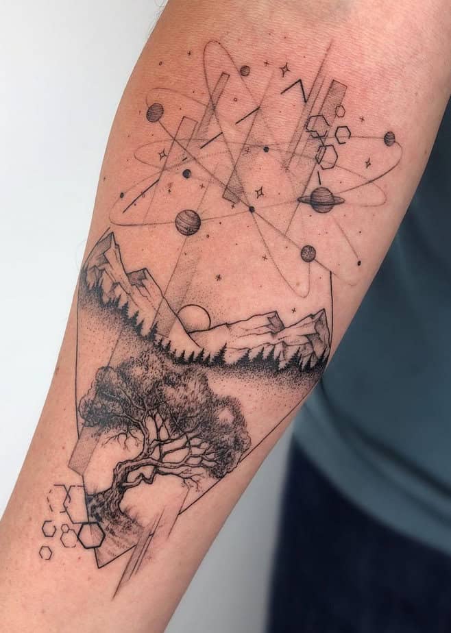 Space tattoo